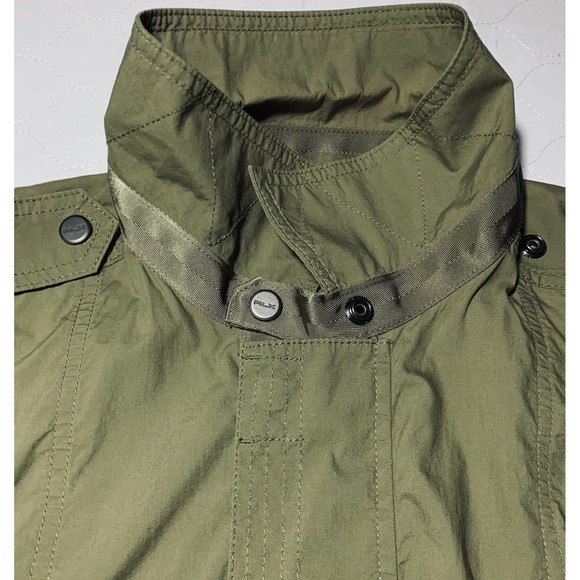 Ralph Lauren RLX Utility Cotton Poplin Jacket XL Green Epaulettes Lightweight - Picture 8 of 16